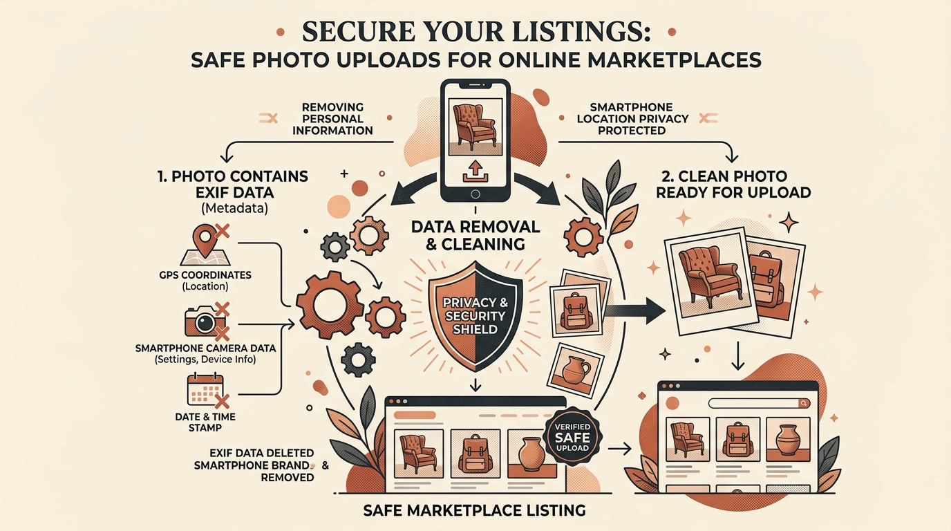 Clean Photo Metadata Before Uploading to Marketplaces